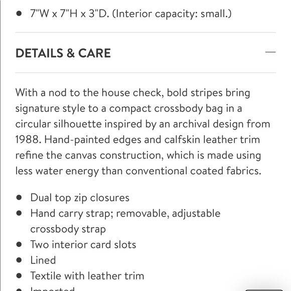 ***AUTHENTIC*** Burberry Louise Icon Stripe E-Canvas Crossbody Bag - Picture 11 of 12